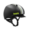 Bern Nino DVRT Youth Helmet – Matte Black Racing Stripe