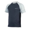 Endura SingleTrack Short Sleeve MTB Jersey in Ink Blue