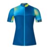 Endura Bitmap Block FS260 Print Short Sleeve Jersey in Barra Blue