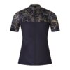 Endura Floral Block FS260 Print Short Sleeve Jersey in Black
