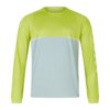 Endura CORE Printed Long Sleeve Jersey in Lime Green