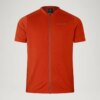 Endura Loop Short Sleeve Zipped Jersey in Flame Red