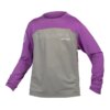 Endura Kid’s MT500 Burner Long Sleeve Jersey in Thistle