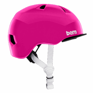 Bern Tigre Youth Helmet - Gloss Pink