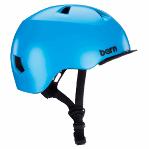 Bern Tigre Youth Helmet - Satin Cyan Blue