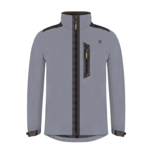 City Men's 100% Reflective Waterproof Commuter Cycling Jacket