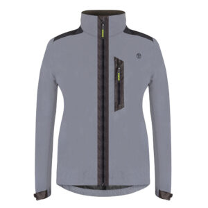 City Women's 100% Reflective Waterproof Commuter Cycling Jacket