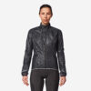 Women’s Ultralight Packable Waterproof Jacket Rcr – Black