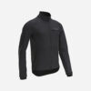 Men’s Long-sleeved Road Cycling Winter Jacket Rc100 – Black