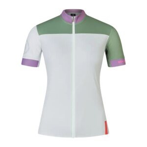 Endura CHROMA BLOCK Women's FS260 Print Short Sleeve Jersey in Mains Grey