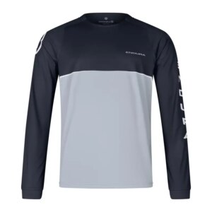 Endura CORE Printed Long Sleeve Jersey in Black