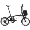 Brompton Electric P Line 4-Speed Folding Bike 2026 in Matt Black