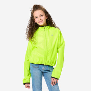 Kids Cycling Waterproof Jacket 100 Ppe