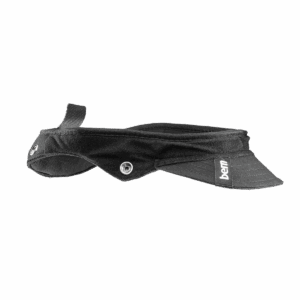 Bern Macon Summer Liner with Visor (Black)