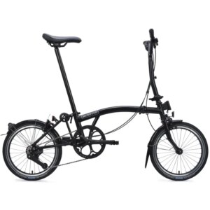 Brompton C Line 4-Speed Folding Bike 2026 in Matt Black