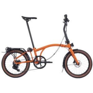 Brompton G Line with Roller Frame 8 Speed Folding Bike 2026 in Adventure Orange