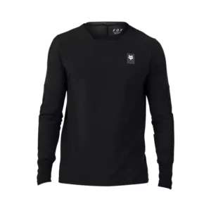 Fox Racing Defend Thermal Long Sleeve Jersey in Black