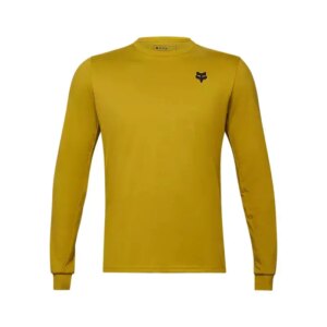 Fox Racing Ranger Drirelease 3/4 Sleeve Long Sleeve Jersey in Mustard