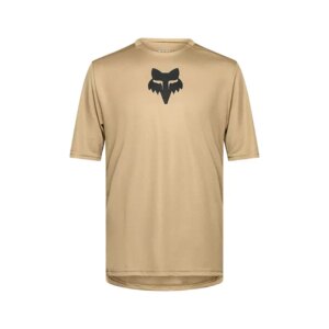 Fox Racing Ranger Short Sleeve Fox Head Jersey in Sand
