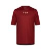 Fox Racing Ranger Short Sleeve Wordmark Jersey in Rust Brown