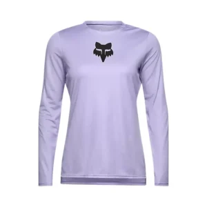 Fox Racing Women's Long Sleeve Ranger Fox Head Jersey in Lilac