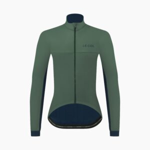 Le Col Womens Sport Jacket - S - Forest Green/Navy