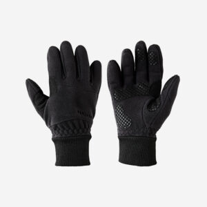 Rc100 Winter Fleece Cycling Gloves - Black