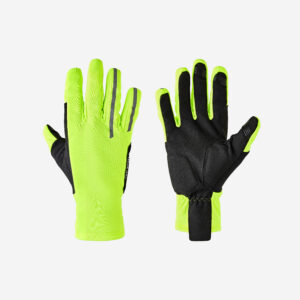 Smartphone-compatible Thermal Cycling Gloves - Yellow