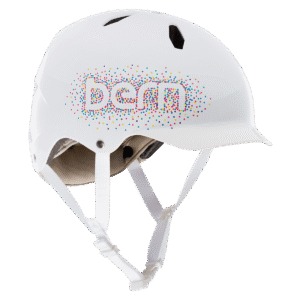 Bern Bandito EPS Youth Helmet - White Confetti