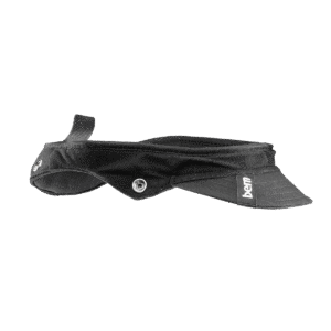 Bern Macon Summer Liner with Visor (Black)
