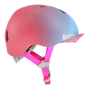 Bern Nina DVRT Kids Bike Helmet - Matte Sunset Gradient