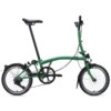 Brompton C Line 4-Speed Folding Bike 2026 in Palm Green
