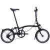 Brompton C Line 4-Speed Folding Bike 2027 in Matt Black