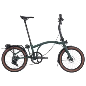 Brompton G Line with Roller Frame 8 Speed Folding Bike 2027 in Forest Green