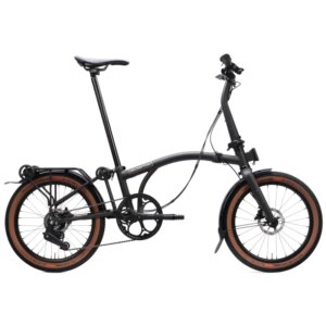 Brompton G Line with Roller Frame 8 Speed Folding Bike 2027 in Space Black