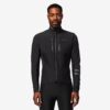 Edr Men’s Winter Road Bike Jacket – Black