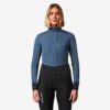 Women’s Road Cycling Winter Jacket Rcr-blue