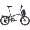 Brompton Electric G Line with Roller Frame 4 Speed Folding Bike 2027 in Forest Green