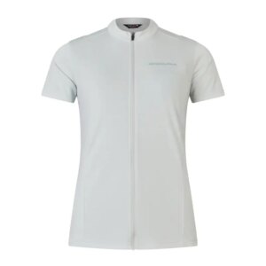Endura Women's Loop Short Sleeve Zipped Jersey in Mains Grey