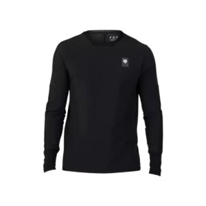 Fox Defend Thermal Long Sleeve Jersey in Black