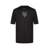 Fox Racing Ranger Short Sleeve Fox Head MTB Jersey in Black