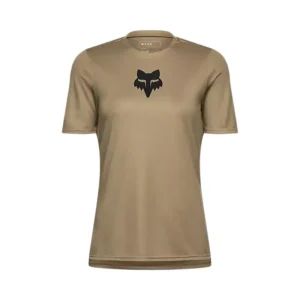 Fox Racing Women's Short Sleeve Ranger Fox Head Jersey in Sand