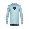 Fox Ranger Fox Head Long Sleeve Jersey in Vintage Wash Blue