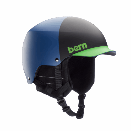 Bern Baker EPS Helmet – Matte Blue Hatstyle