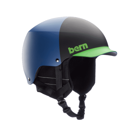 Bern Baker EPS Helmet – Matte Blue Hatstyle
