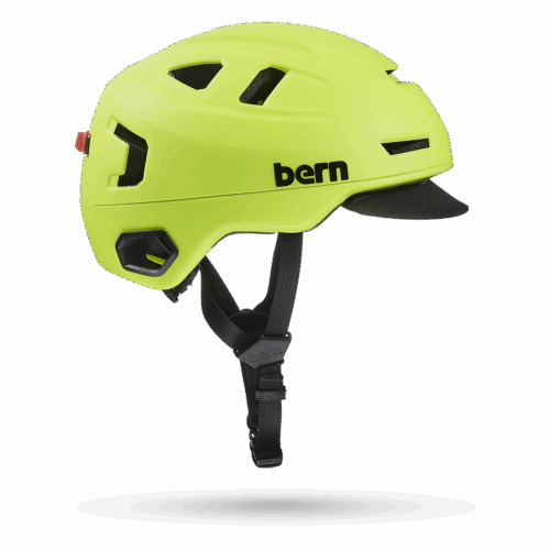 Bern Hudson MIPS Helmet – Matte Hyper Green