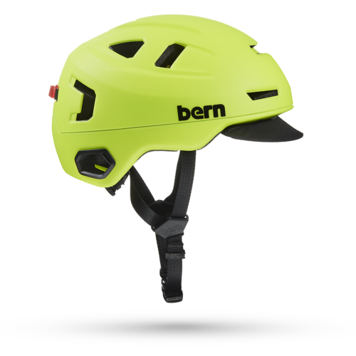 Bern Hudson MIPS Helmet – Matte Hyper Green