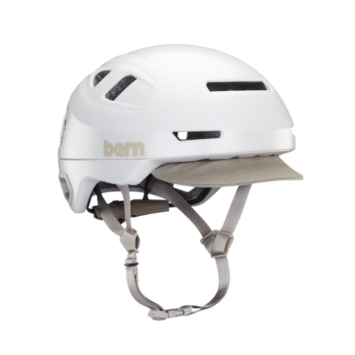 Bern Hudson MIPS Helmet – Satin White