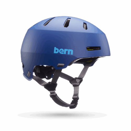 Bern Macon 2.0 MIPS Helmet – Matte Blue Wave
