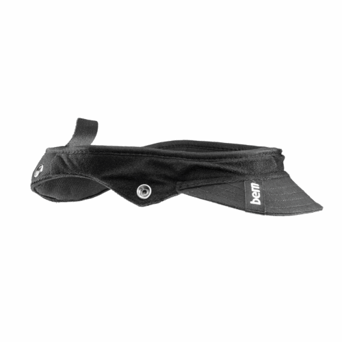 Bern Macon Summer Liner with Visor (Black)